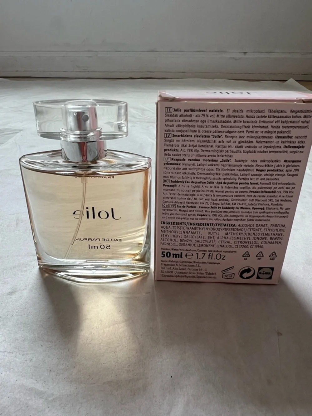Suddenly Fragrances Jolie Women Eau De Perfume NEW 50ml | 1.7 fl oz - NEW